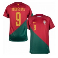 Portugal Andre Silva #9 Replica Home Shirt World Cup 2022 Short Sleeve